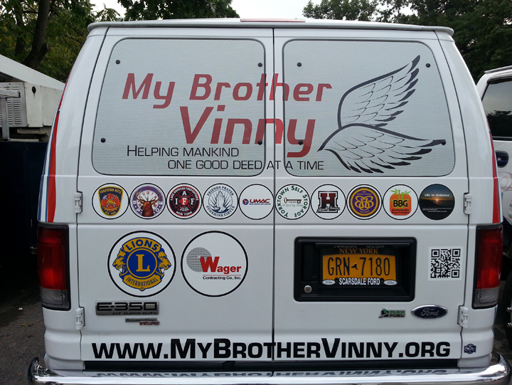 My Brother Vinny Helping mankind one good deed at a time!